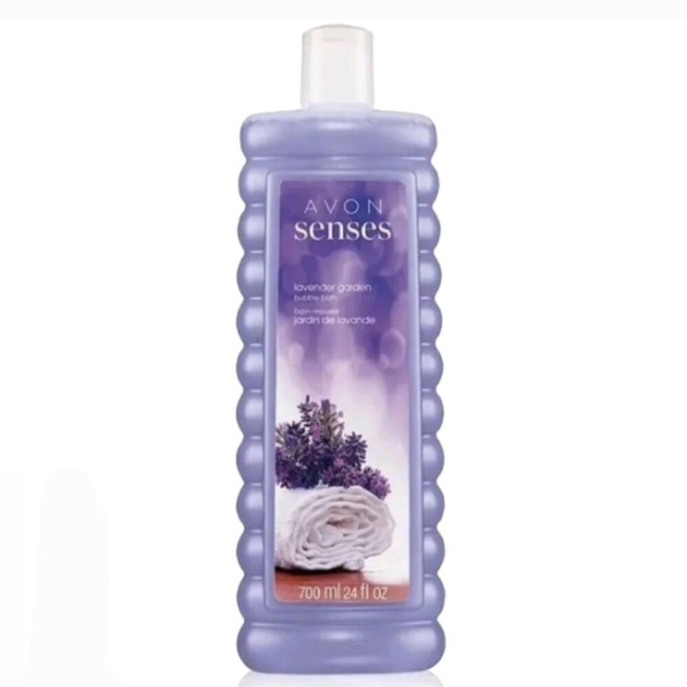 Avon Senses Lavender Garden Bubble Bath 24 FLOZ